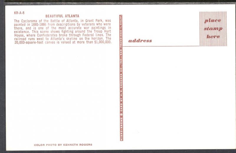 Cyclorama,Battle of Atlanta,Grant Park,Atlanta,GA