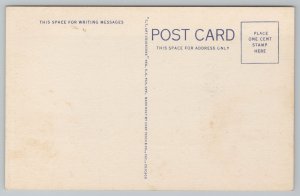 Linen~Laredo Texas~High School Building~Vintage Postcard