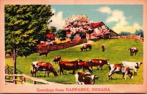 Indiana Greetings From Nappanee 1964