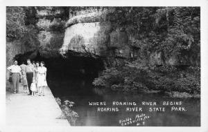 Cassville Missouri Roaring River State Park Real Photo Antique Postcard K25938