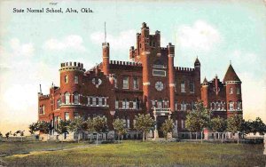 State Normal School Northwestern Oklahoma University Alva OK 1910c postcard