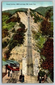 Great Inline  Mt. Lowe  California     Postcard