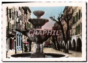 Postcard Modern Grasse Place aux Aires