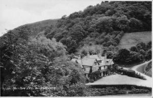 uk28921 hunters inn north devon real photo uk