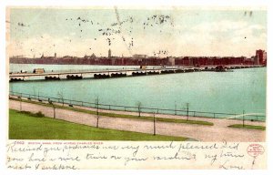 Postcard BRIDGE SCENE Boston Massachusetts MA AP7345