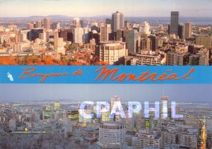 Postcard Modern Montreal