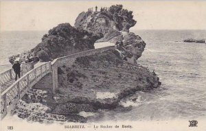 France Biarritz Le Rocher de Basta 1921