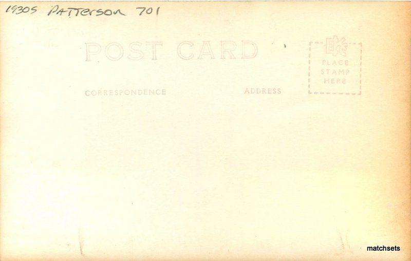 1930s Myrtlewood Burhl Oregon Coast RPPC Real photo postcard 8755 Patterson