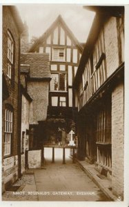 Worcestershire Postcard - Abbot Reginald's Gateway - Evesham RP - Ref 7633A