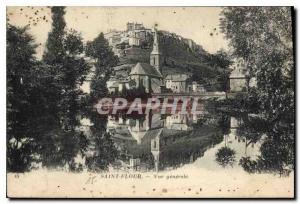 Postcard Old Saint Flour general view