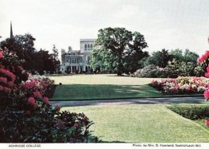 Ashridge College Garden Ground Herts Hertfordshire Womens Institute Postcard