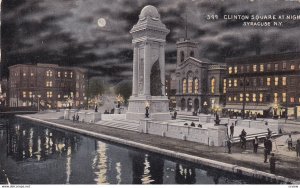 SYRACUSE, New York, PU-1916; Clinton Square At Night