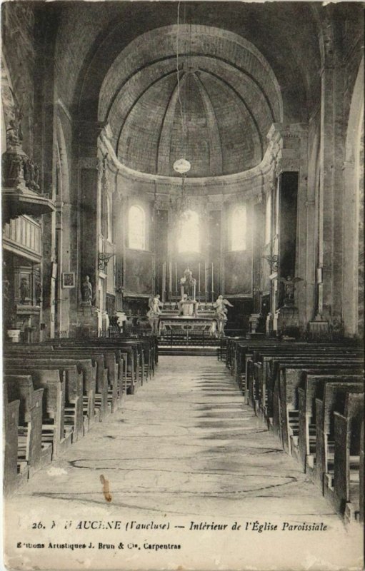 CPA MALAUCENE Interieur de l'Eglise Paroissiale (1086755)