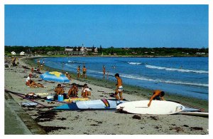 Postcard BEACH SCENE Kennebunk Maine ME AU3185