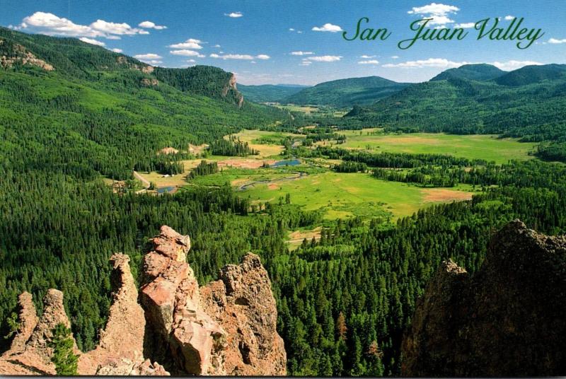 Colorado San Juan Valley Near Wolf Creek Pass