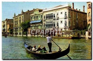 Italy Italia Venezia Venice Old Postcard Ca D & # 39oro