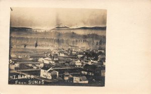 LP12  Sumas  Washington RPPC Postcard Mt. Baker 