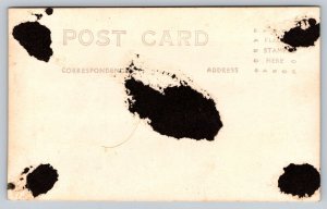 RPPC  Colored  Honolulu  Hawaii   Central Grammar School  Postcard