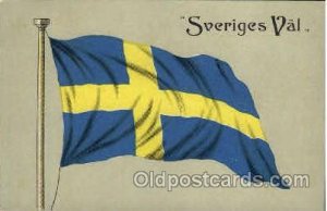 Sweden Flag Unused 