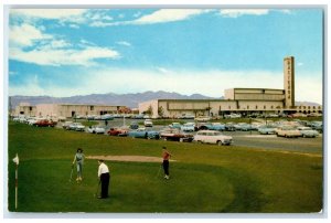 c1960 Resort Hotel Exterior Building Las Vegas Hacienda Nevada Vintage Postcard