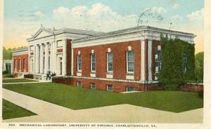 VA - Charlottesville, University of Virginia, Mechanical Laboratory