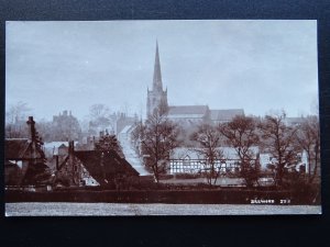 Staffordshire BREWOOD Village & St Mary the Virgin St Chad Old c1910 RP Postcard