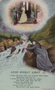 Bamforth Angel and Woman Lead Kindly Light No 2