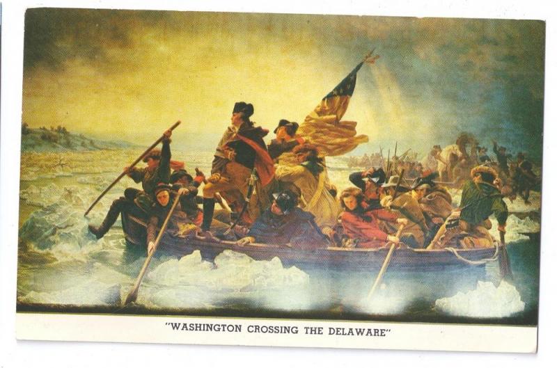 Painting Washington Crossing Delaware Leutze State Park PA 