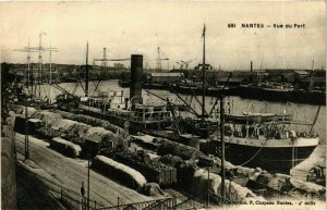 CPA AK Vue du Port - Nantes SHIPS (911395)