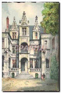 Old Postcard Tours Hotel Gouin