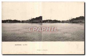 Stereoscopic Card - Bayonne - The Port - Old Postcard