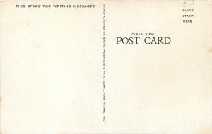 Flora Illinois~U S Post Office~1950s Gray Border Postcard