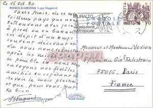 Postcard Modern Ronco Ascona (Lake Maggiore)