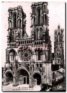Modern Postcard Laon La Cathedrale