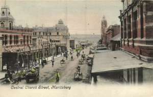 PC CPA SOUTH AFRICA, MARITZBURG, CENTRAL CHURCH STREET, POSTCARD (b15680)