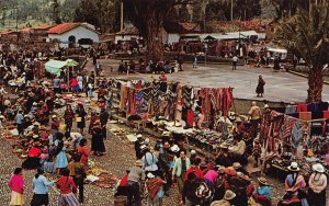 CUZCO PERU~MERCADO TIPICO DE PISAC~POSTCARD