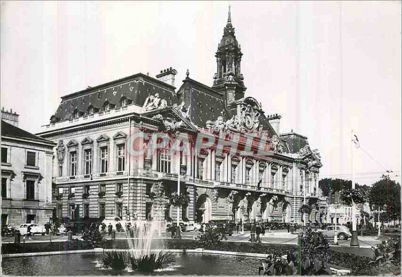 Postcard Modern Tours (I and L) Hotel de Ville (Laloux Architect)