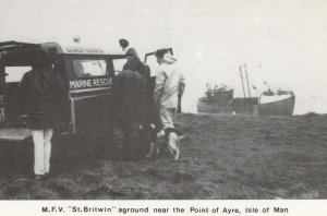 MFV St Britwin Point Of Ayre Isle Of Man Ship Limited Postcard