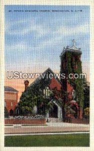 St. Peters Episcopal Church - Washington, North Carolina NC  