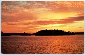 Postcard - A Typical Canadian Sunset, Griffis' Drug Store - Canada 