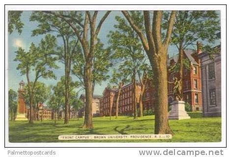 Front Campus, Brown University, Providence, Rhode Island, 30-40s