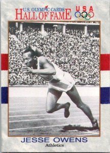 1991 Olympic Games Card Jesse Owens Athletics sk3169