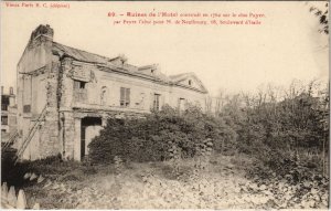 CPA PARIS 13e - 89. Ruines de l'Hotel, construit en 1762 (56291)