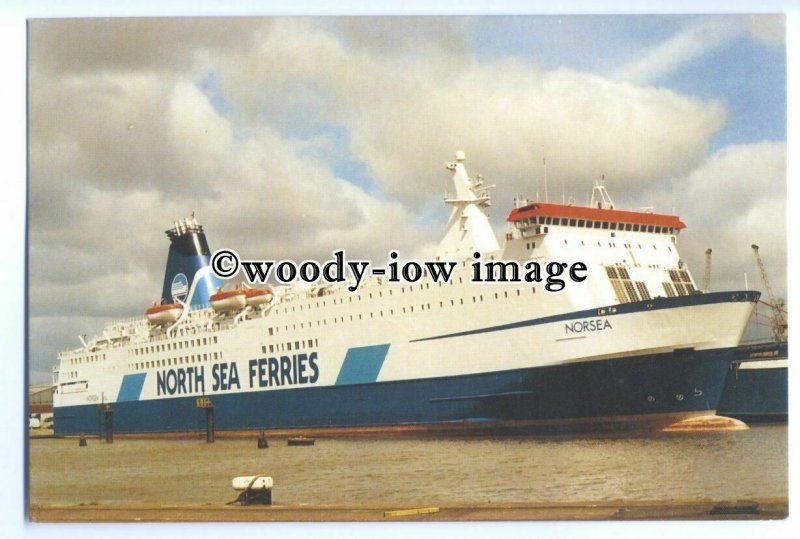 FE0966 - North Sea Ferries Ferry - Norsea , built 1987 - postcard