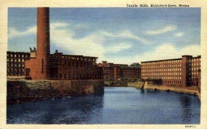 Textile Mills in Biddeford-Saco, Maine