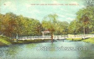 Lake, Ingersoll Park - Des Moines, Iowa IA