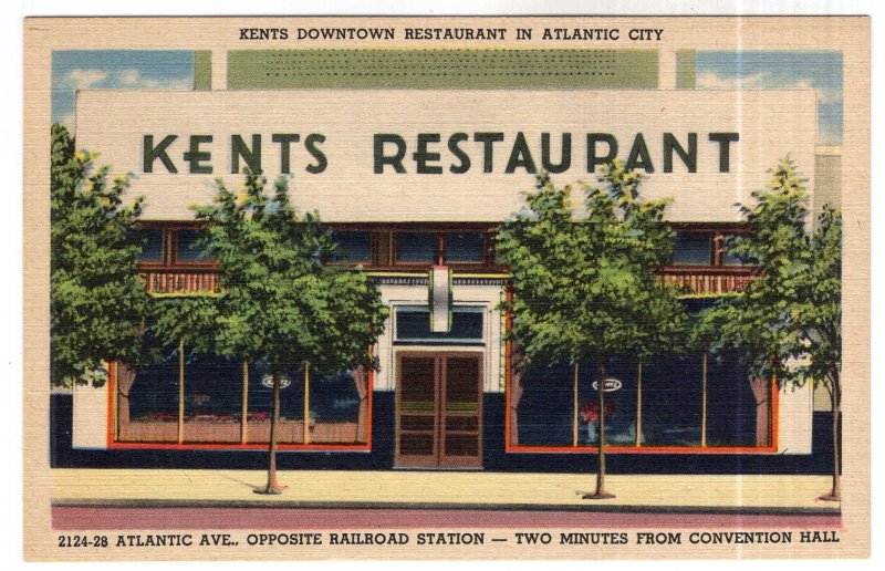 Atlantic City, N.J., Kents Restaurant