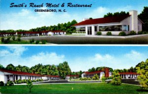 North Carolina Greensboro Smith's Ranch Motel & Restaurant