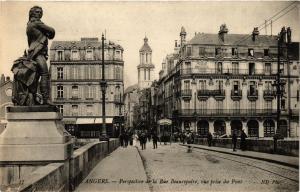 CPA ANGERS - Perspective de la Rue Beaurepaire vue prise du Pont (296946)