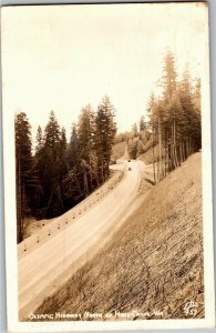 RPPC Olympic Highway North of Hood Canal, WA c1945 Vintage Postcard O39